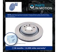 2x Brake Discs Pair Vented Rear 302mm ADF124310 Blue Print Set 30769060 31277929