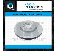 2x Brake Discs Pair Vented fits VW ARTEON 3H, 3H9 Front 1.4 1.5 2.0 2.0D 2017 on