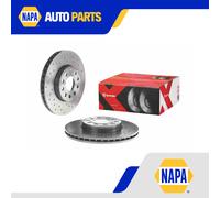 2x Brake Discs Pair Vented fits VW BEETLE 5C Front 11 to 19 288mm Set Brembo New