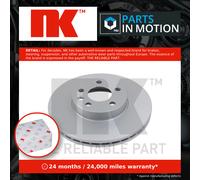 2x Brake Discs Pair Vented fits VW TRANSPORTER Mk4 2.8 Front 96 to 03 300mm Set