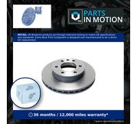 2x Brake Discs Pair Vented fits VW CRAFTER 2E, 2F 2.5D Front 06 to 13 300mm Set