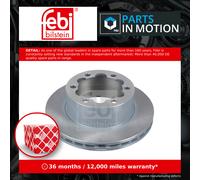 2x Brake Discs Pair Vented fits VW CRAFTER 2E, 2F 2.5D Rear 06 to 13 303mm Set