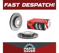 2x Brake Discs Pair Vented fits VW GOLF Front 03 to 20 280mm Set Brembo Quality
