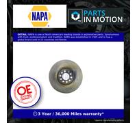 2x Brake Discs Pair Vented Front 312mm NBD5309 NAPA Set 8L0615301 8N0615301A New