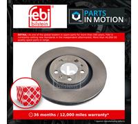 2x Brake Discs Pair Vented fits VW BEETLE 1Y7 Front 1.4 1.6 2.0 1.9D 98 to 10