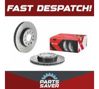 2x Brake Discs Pair Vented fits VW GOLF Mk6, Mk7 1.4 Front 2008 on 276mm Set New