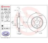Brake Disc VW MULTIVAN T5 2.0 09.9582.11