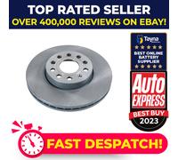 2x Brake Discs Pair Vented fits VW T-ROC A11, AC7 Front 1.0 1.5 1.6D 2.0D 288mm