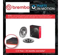 2x Brake Discs Pair Vented fits VW TOURAN 1T, 1T3 Front 03 to 15 288mm Set New