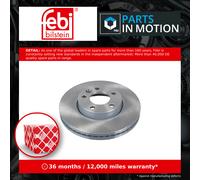 Ferdinand Bilstein Brake Disc 28504 - Pair Vented Front 308mm fits VW T5/T6 California 2.0D