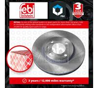2x Brake Discs Pair Vented fits SEAT CORDOBA 6K, 6K5 Front 93 to 02 256mm Set