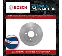2x Brake Discs Pair Vented Front 230.9mm 0986479778 Bosch Set 402064A00G BD1608