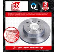 2x Brake Discs Pair Vented Front 231mm 10867 Febi Set 5531160B20 5531180F01 New