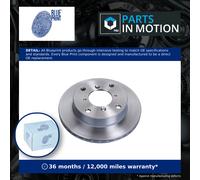 2x Brake Discs Pair Vented Front 231mm ADK84308 Blue Print Set 5531160B20 New