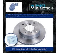 2x Brake Discs Pair Vented Front 231mm ADK84308 Blue Print Set 5531160B20 New