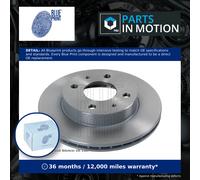 BLUE PRINT ADN14372 Brake Disc for NISSAN
