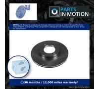 2x Brake Discs Pair Vented Front 234mm ADD64327 Blue Print Set 4351287220 New