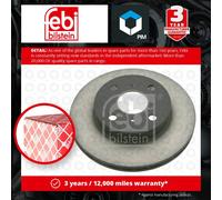 2x Brake Discs Pair Vented Front 238mm 26064 Febi Set 4351201020 4351212250 New