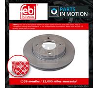 2x Brake Discs Pair Vented Front 239mm 05649 Febi Set 1018277 1019604 1066271