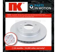2x Brake Discs Pair Vented Front 239mm 312528 NK Set 1018277 1019604 1066271 New