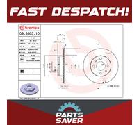 2x Brake Discs Pair Vented Front 241mm 09.9503.10 Brembo Set 517120X500 Quality