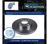 Febi ADH24316 Front Brake Disc Fits Honda CRX Civic Integra