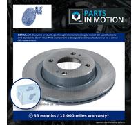 2x Brake Discs Pair Vented Front 251mm ADC443132 Blue Print Set 4615A129 Quality