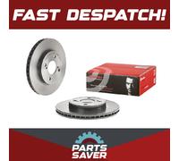 2x Brake Discs Pair Vented Front 252mm 09.D247.11 Brembo Set 5531152R50 Quality