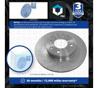 2x Brake Discs Pair Vented Front 252mm ADG043142 Blue Print Set 51712B4000 New