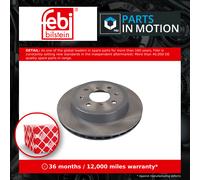 Febi 28160 Brake Disc Front High Performance Fits Suzuki Wagon R 2003 - 2010