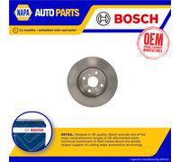 2x Brake Discs Pair Vented Front 255mm 0986479430 Bosch Set 4351252120 BD1315