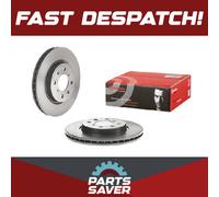 2x Brake Discs Pair Vented Front 256mm 09.C934.11 Brembo Set 5531168L00 Quality