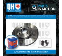 2x Brake Discs Pair Vented Front 256mm BDC5450 Quinton Hazell Set 517121C050 New
