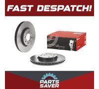 2x Brake Discs Pair Vented Front 257mm 09.5843.11 Brembo Set 46401356 46831041