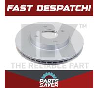 2x Brake Discs Pair Vented Front 258mm 312549 NK Set 1148202 1320585 1323620 New