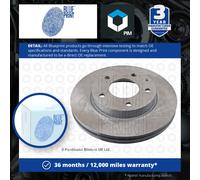 2x Brake Discs Pair Vented fits MAZDA PREMACY CP 1.9 Front 99 to 05 FP 258mm Set