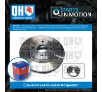 2x Brake Discs Pair Vented Front 258mm BDC5754 Quinton Hazell Set DF7133251 New