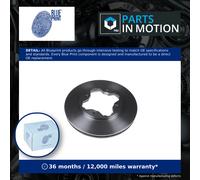 Blue Print Brake Disc ADH24333 – Front Internally Vented – Pair (Fits Honda/Rover)