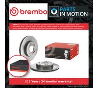 2x Brake Discs Pair Vented Front 262mm 09.5457.31 Brembo Set 45251S6M000 Quality