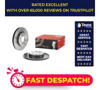 2x Brake Discs Pair Vented Front 262mm 09.5509.11 Brembo Set 45251SK7000 Quality