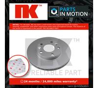 2x Brake Discs Pair Vented Front 269mm 3139102 NK Set 402061715R 402066300R New
