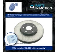 2x Brake Discs Pair Vented Front 275mm ADT34385 Blue Print Set 4351220590 New