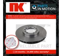 2x Brake Discs Pair Vented Front 276mm 203016 NK Set MB618716 MB669761 MB928697