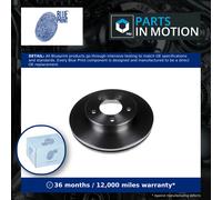 2x Brake Discs Pair Vented Front 276mm ADM54387 Blue Print Set LA953325X Quality