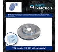 2x Brake Discs Pair Vented Front 276mm ADW194330 Blue Print Set 013515905 New