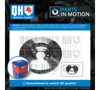 2x Brake Discs Pair Vented Front 276mm BDC5312 Quinton Hazell Set 34111502891