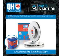 2x Brake Discs Pair Vented Front 276mm BDC5933 Quinton Hazell Set 569069 569073