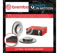 2x Brake Discs Pair Vented Front 277mm 09.8609.11 Brembo Set SDB000080 SDB101070