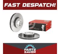 2x Brake Discs Pair Vented Front 277mm 09.9799.11 Brembo Set 4351205040 Quality
