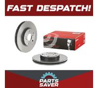 2x Brake Discs Pair Vented Front 277mm 09.C648.11 Brembo